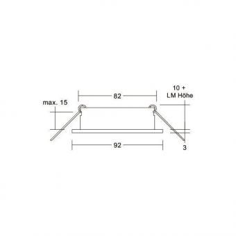Brumberg Einbaumodul rund,      45006170 