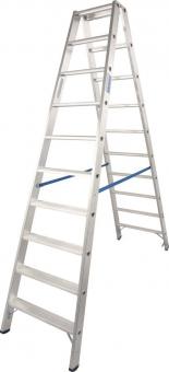 Krause Stufen-Doppelleiter Alu 2x10 