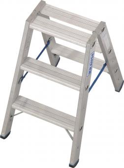 Krause Stufen-Doppelleiter Alu 2x3 