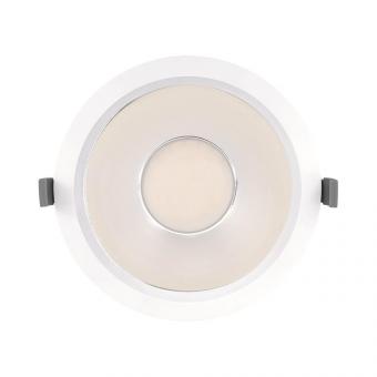 LEDV Downlight Comfort IP44 weiss DA200 
