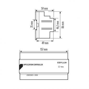 Esylux SMARTCONTROLLER APC10  EC10431876 