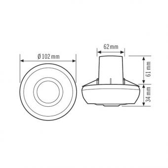 Esylux PD 360/8 Basic FM KNX  EB10431746 