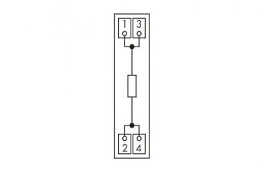 WAGO 289-128 Bauteilmodul mit 