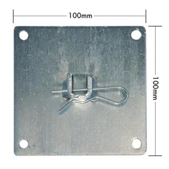 KANI Clipslager Metall, 100x100mm 212113 