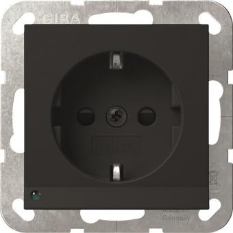 GIRA 4170005 SCHUKO-Steckdose LED-Leu.+ 