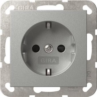 GIRA 445326 SCHUKO-Steckdose m.Shutter 