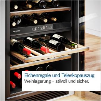 Bosch KWK 36 ABGA sw Weinlagerschrank 