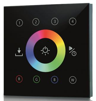 Rutec AC-DMX Touchpanel 4 ZONEN    80520 