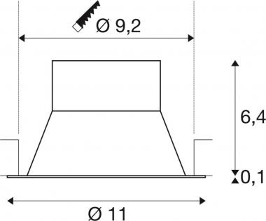 SLV AKALO 83 DL Indoor           1001264 