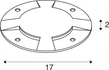 SLV BIG PLOT Abdeckung 4         1001255 