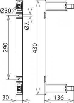DEHN Haltevorrichtung             700007 