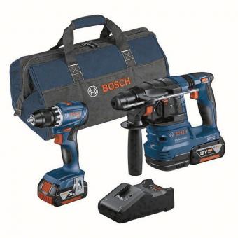 Bosch Kit 18V: GSR 18V-45 + GBH 18V-22 