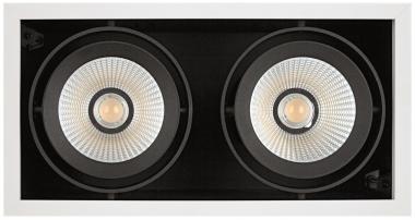 LEDV SP MULTI 2X30W/3000K FL WT/BK 