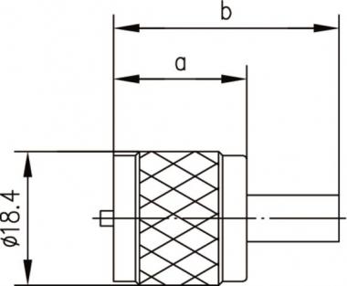 TG UHF-KABELSTECKER CR/CR    J01040A0001 