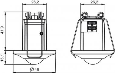 THEB Theben    thePiccola P360 KNX DE WH 