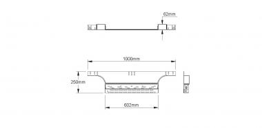 Niedax Anbau T-Stk f.KR    RTAC 60.600 S 