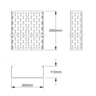 NIED Kabelrinne             RL 110.300 F 