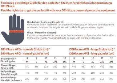 DEHN Schutzhandschuhe Gr. 10      APG 10 
