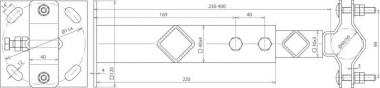 Dehn 105347 WB D40.50 V230.400 STTZN V2A 