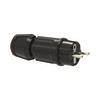Bals Schuko Stecker schwarz         7372 