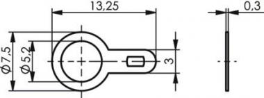 TEGA Lötfahne                C04001A0006 