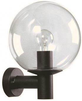 ALBERT Wandleuchte Aluguss sw     660639 