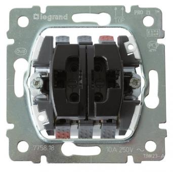 Legrand 775818 Einsatz Wipptaster 