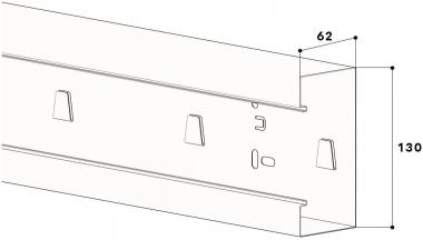 GGK 11728 Brüstungskanal-Unterteil BRS 