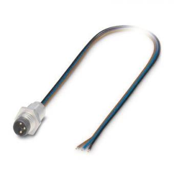 Phoenix 1500334 SACC-E-M 8MS-3CON-M8/0,5 