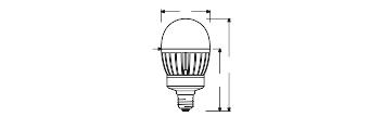 LEDV HQL LED 21,5W/827 2700lm (80W) 