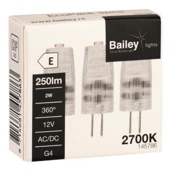 BAIL EcoPack 3pcs LED G4 12V 2W   145786 