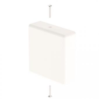 Unex Endstück reinweiß RAL9010  31360-02 