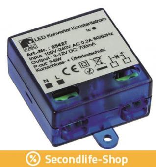 RUTEC LED Konverter 700mA 3W-6W    85427 