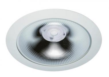 Rutec Downlight GLAN ws UGR19 hochglanz 