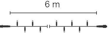 S&H LED-String Lite 18 Fassungen   59382 