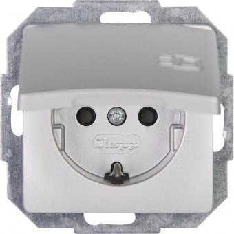 KOPP Steckdose m.D. PAR silb   920820085 