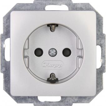 KOPP Steckdose1f.KiSi PARsilb  920620089 