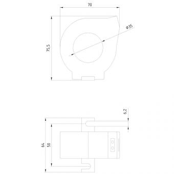 Siemens 3UL23021A Differenzstromwandler 