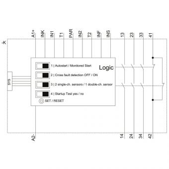 Siemens 3SK11211AB40 SIRIUS Sicherheits- 