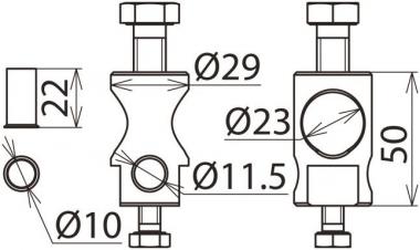 Dehn 105229   BB 1XB11GSM8 1XB23GSM12 AL 