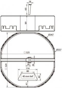 DEHN Betonsockel B55              102340 
