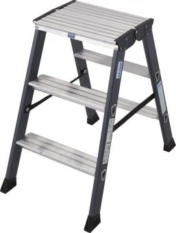 Krause MONTO Stufen-Doppel Leiter 125804 