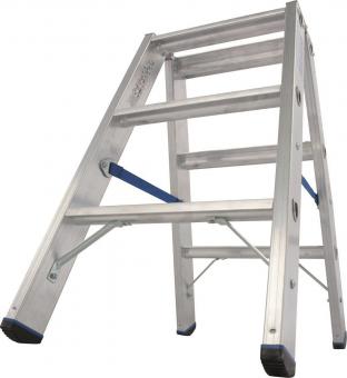 Krause Stufen-Doppelleiter Alu 2x3 