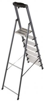 KRAU SECURO-Alu-Leiter 7 Stufen   126450 