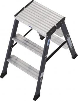 Krause MONTO Stufen-Doppel Leiter 125804 