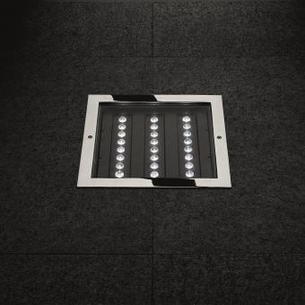 PII STEEL 34 SQUARE 24LED 26,4W   301509 