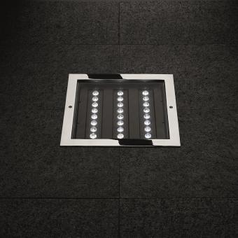 PII STEEL 34 SQUARE 24LED 26,4W   301509 