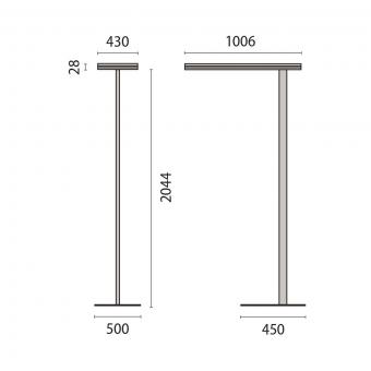 PIL LED-Stehleuchte 4000K  8720761215410 