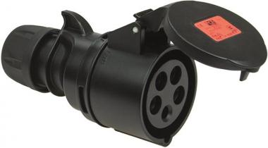 ABL CEE Kupplung schwarz IP44    K42S30B 