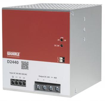 Wöhrle Netzgerät 3ph. E:340-550V   D2440 